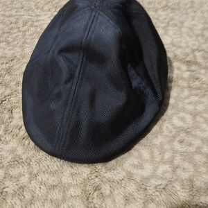 Zara Blue Textured Cap